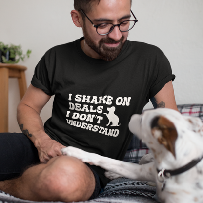 Blind Paw Agreement Unisex Relaxed Fit Cotton T-Shirt