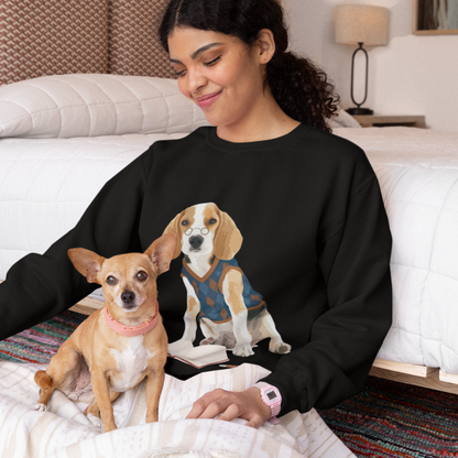 Bookish Dog Sweatshirt