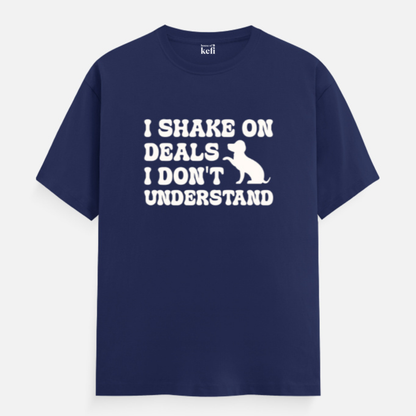 Blind Paw Agreement Unisex Relaxed Fit Cotton T-Shirt
