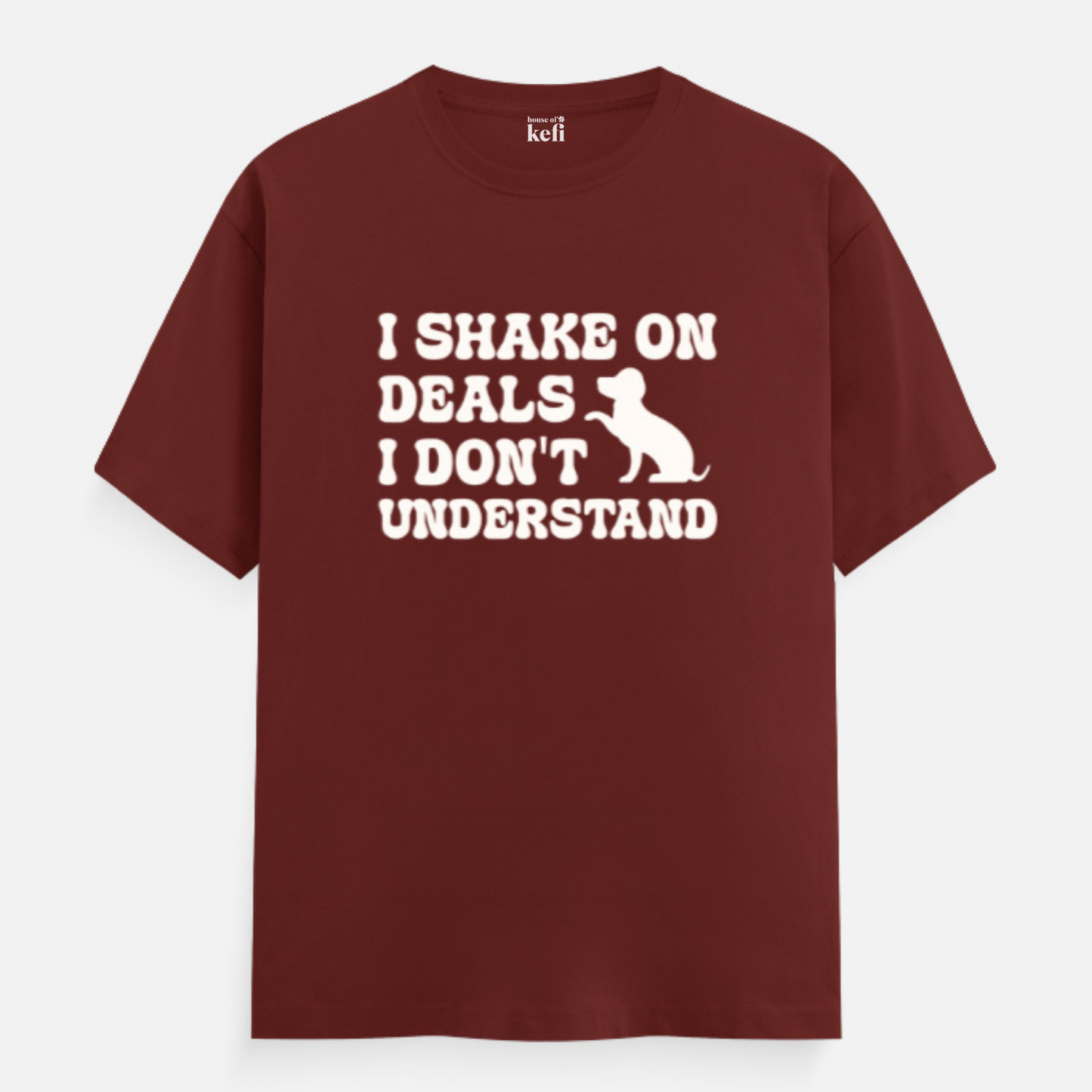 Blind Paw Agreement Unisex Relaxed Fit Cotton T-Shirt
