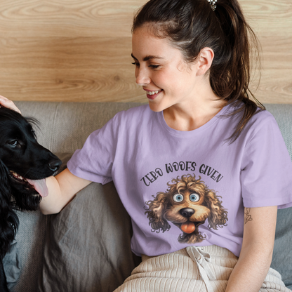 Zero Woofs Given Unisex Oversized Cotton T-Shirt