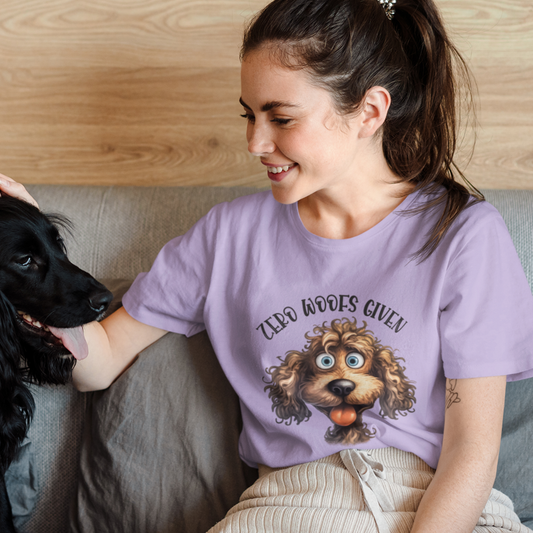 Zero Woofs Given Unisex Oversized Cotton T-Shirt
