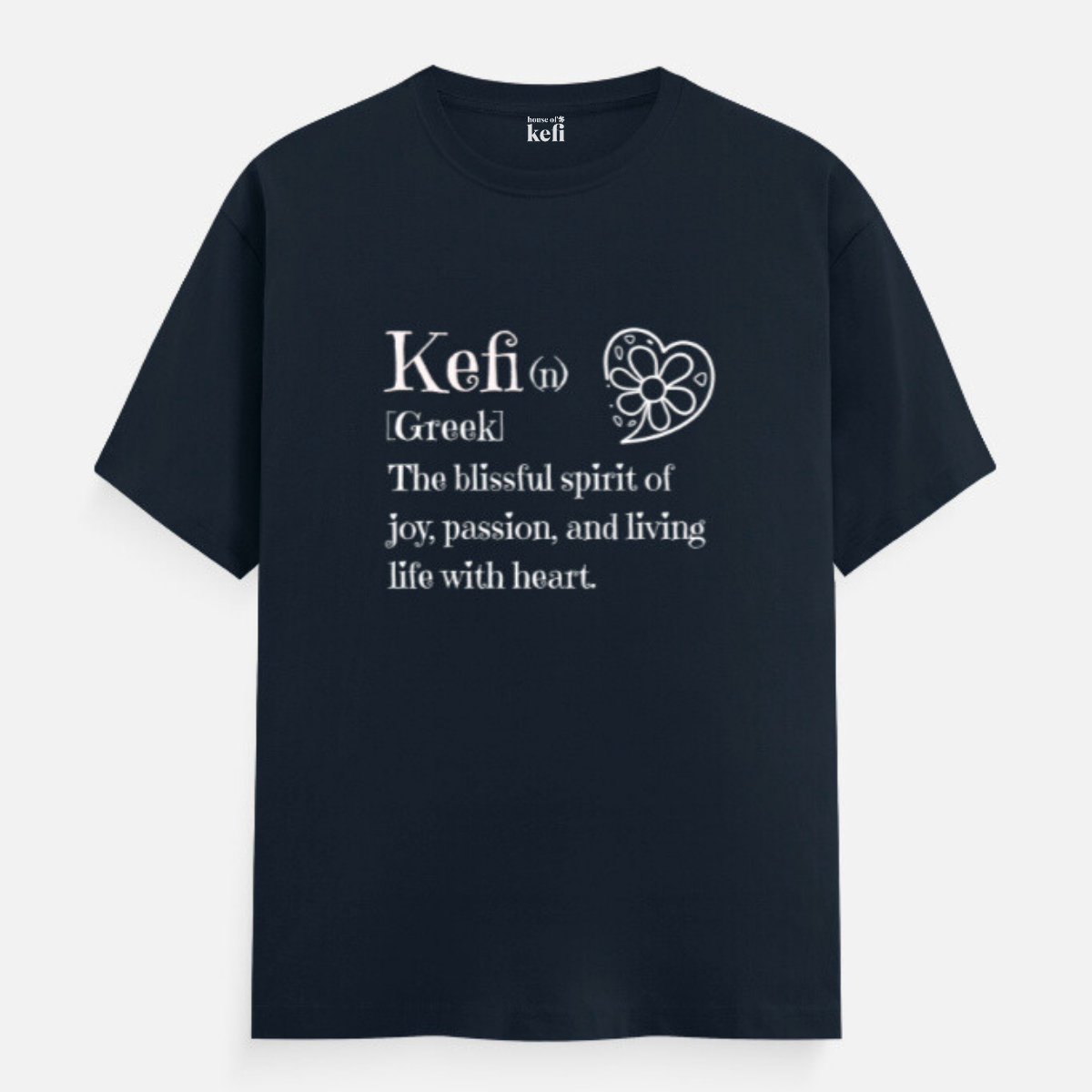 Kefi Spirit Unisex Relaxed Fit Cotton T-Shirt
