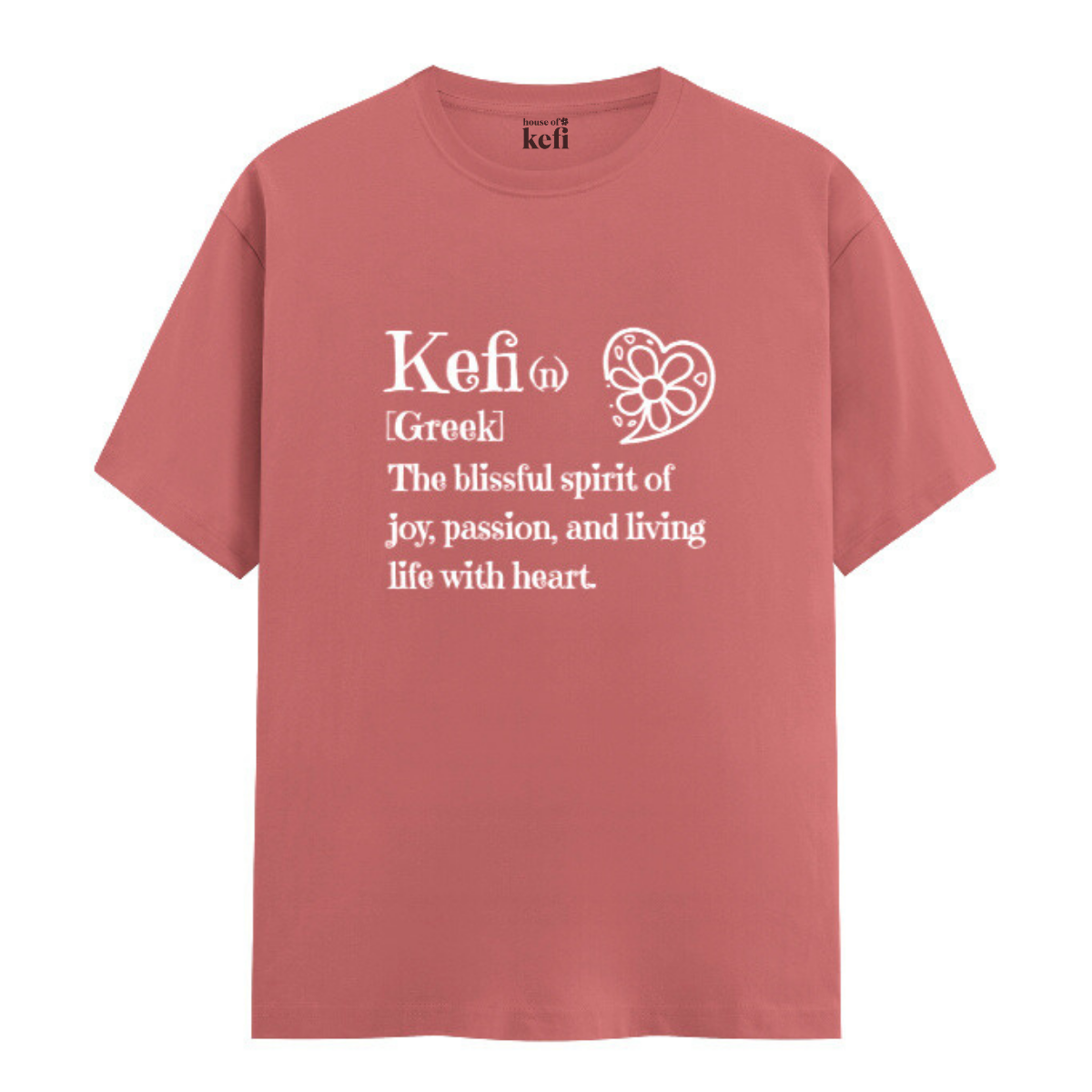 Kefi Spirit Unisex Relaxed Fit Cotton T-Shirt