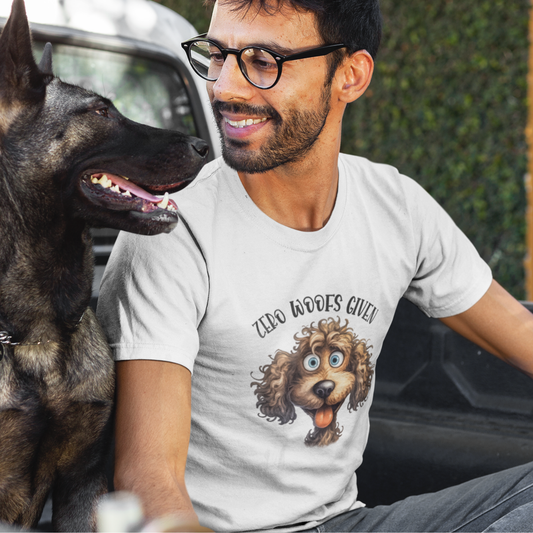 Zero Woofs Given Unisex Oversized Cotton T-Shirt