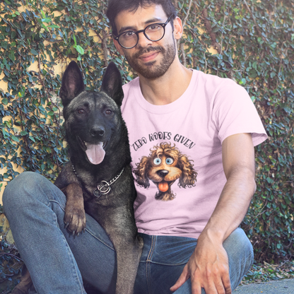 Zero Woofs Given Unisex Oversized Cotton T-Shirt