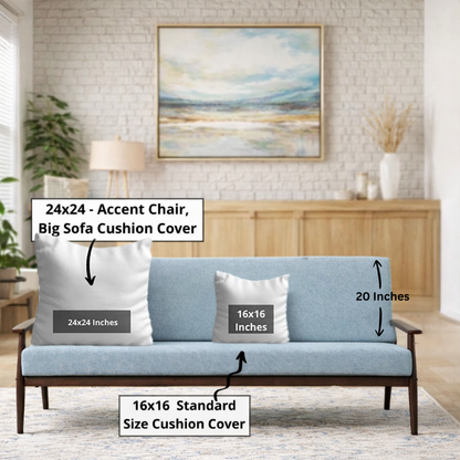 Boho Quiet Garden Muse Cushion Cover