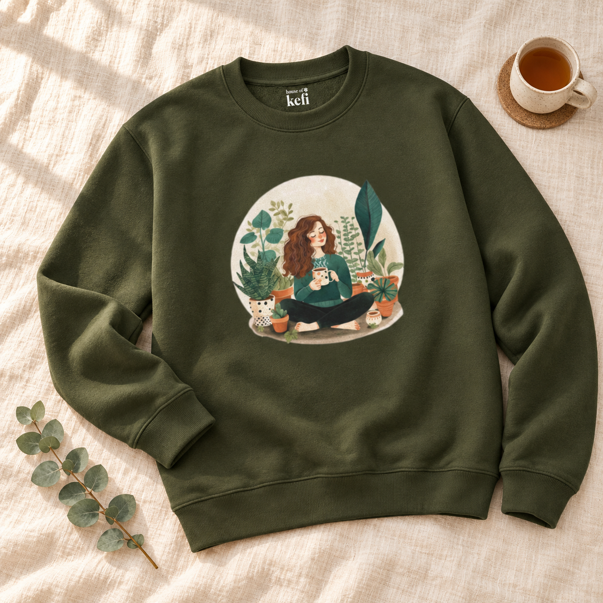 Boho Plant Mom Sweatshirt