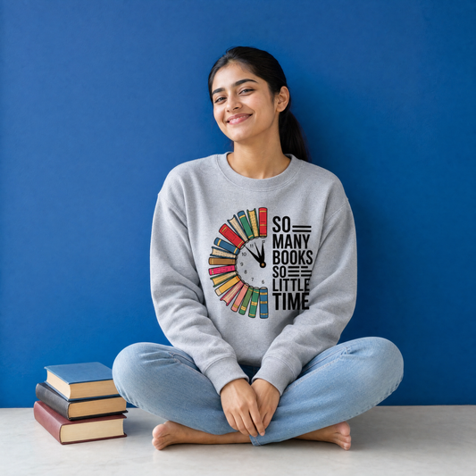 Boho Book Lover Sweatshirt