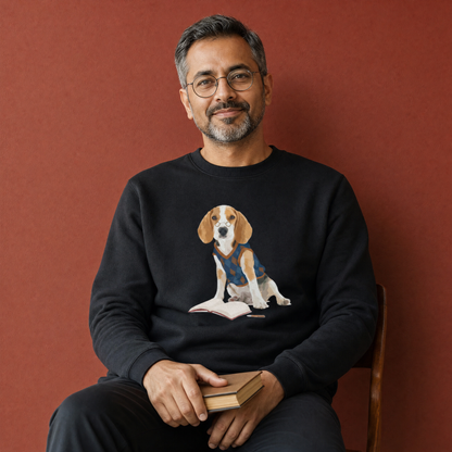 Bookish Dog Sweatshirt