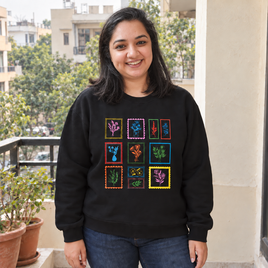 Botanical Postmarks Sweatshirt