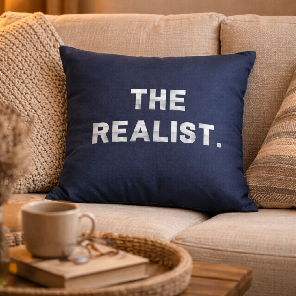 The Realist Cushion Cover