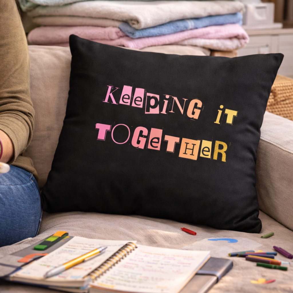 Keeping It Together Cushion Cover