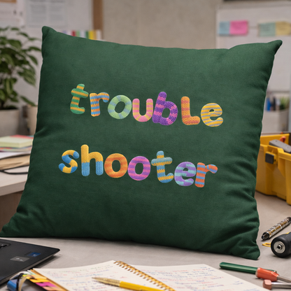Troubleshooter Cushion Cover