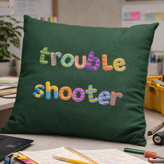 Troubleshooter Cushion Cover