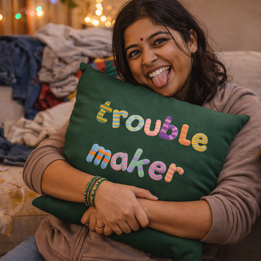 Troublemaker Cushion Cover