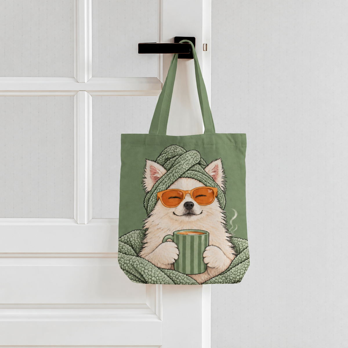 Cosy Spitz Coffee Break Tote Bag With Zipper