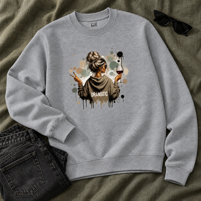 Dramatic Girl Vibes Sweatshirt