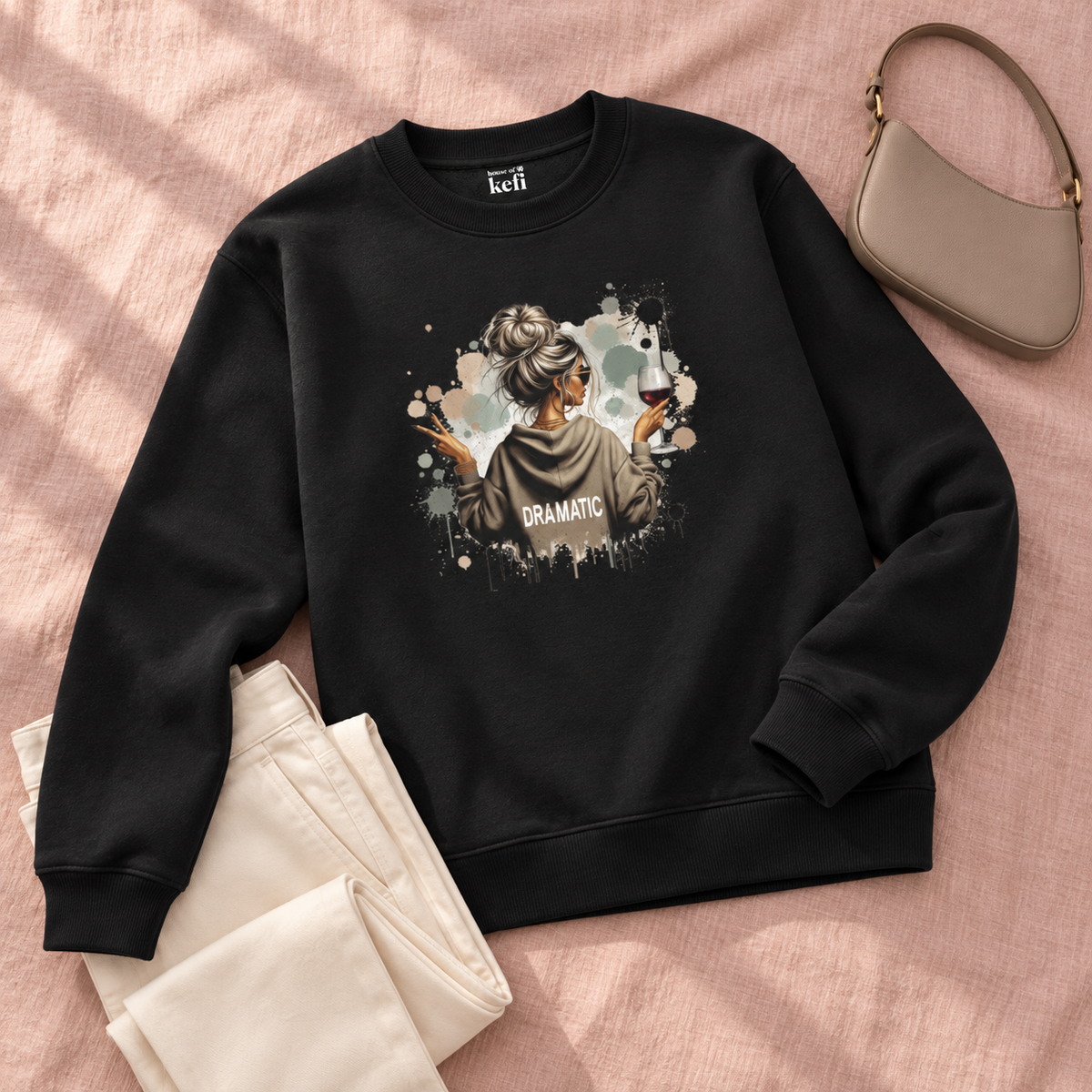 Dramatic Girl Vibes Sweatshirt