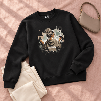 Dramatic Girl Vibes Sweatshirt