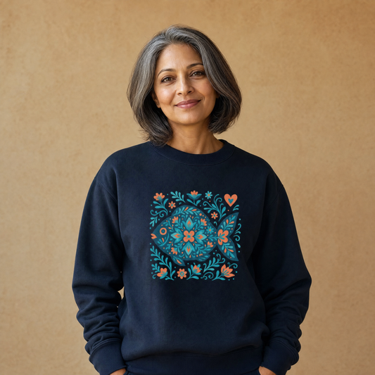 Go With the Boho Flow Sweatshirt