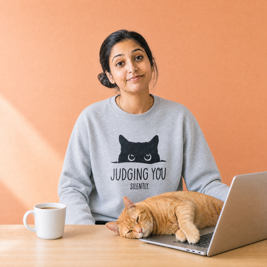 Judging You Silently Unisex Sweatshirt