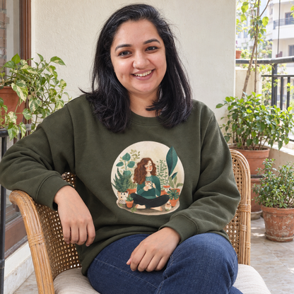 Boho Plant Mom Sweatshirt