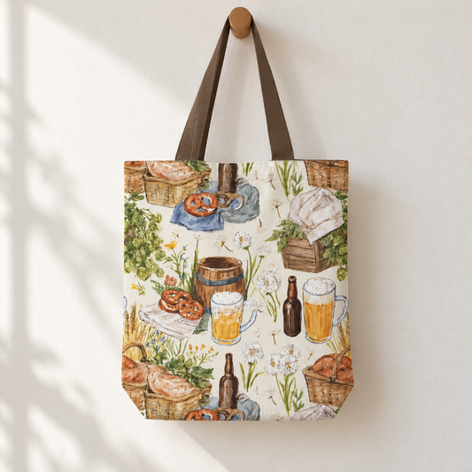 The Weekend Mood Tote Bag With Zipper