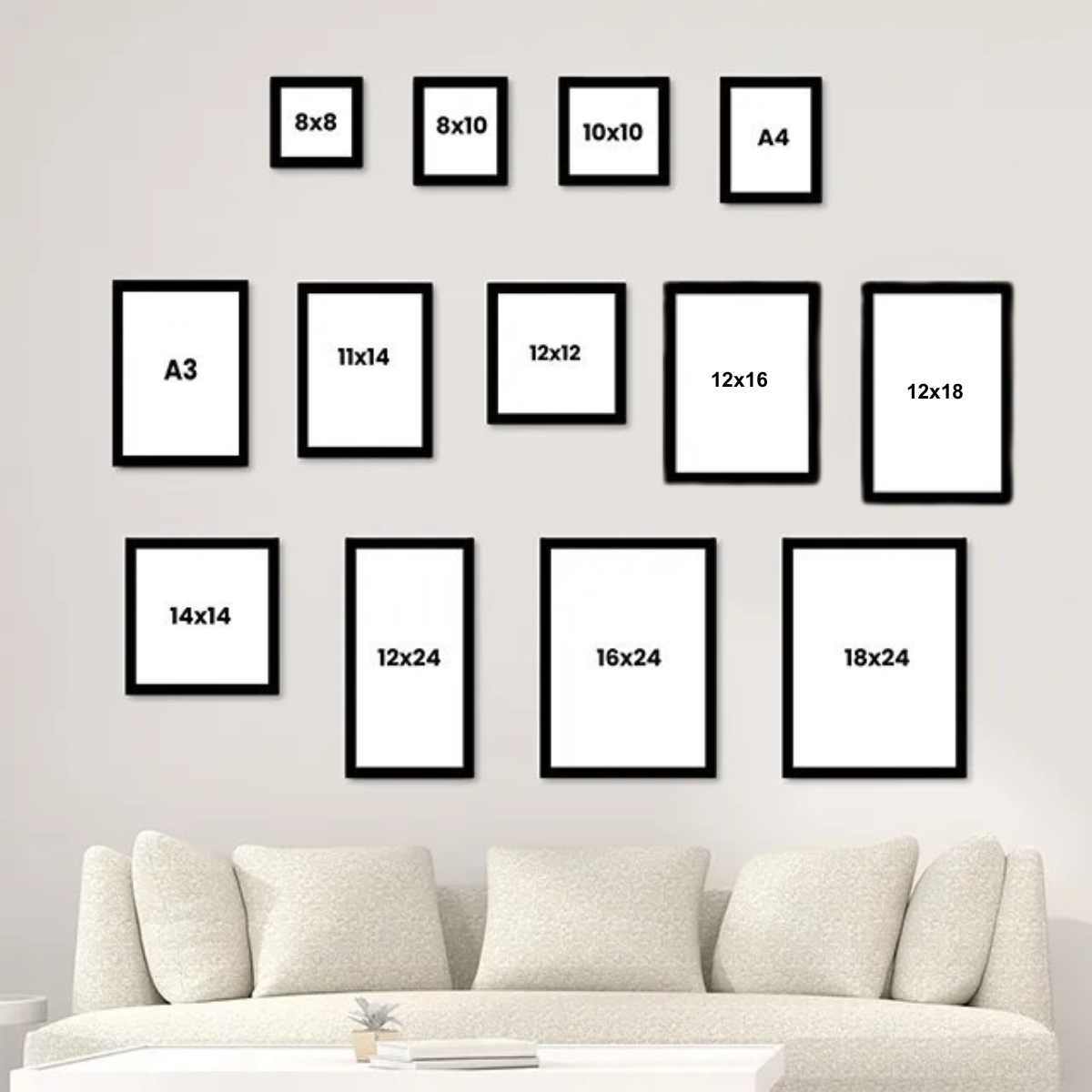 Quiet Strength Framed Art Print (A4)