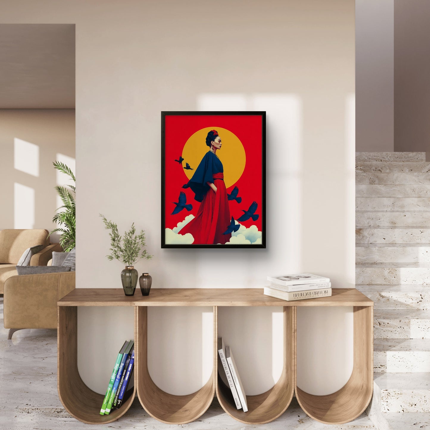 Quiet Strength Framed Art Print (12×16 inches)