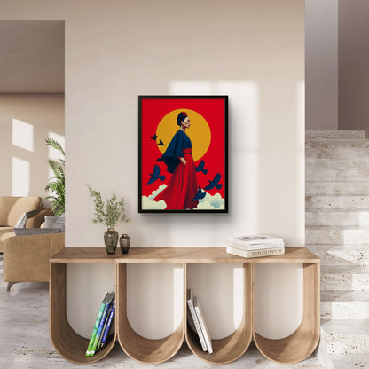 Quiet Strength Framed Art Print (12×16 inches)