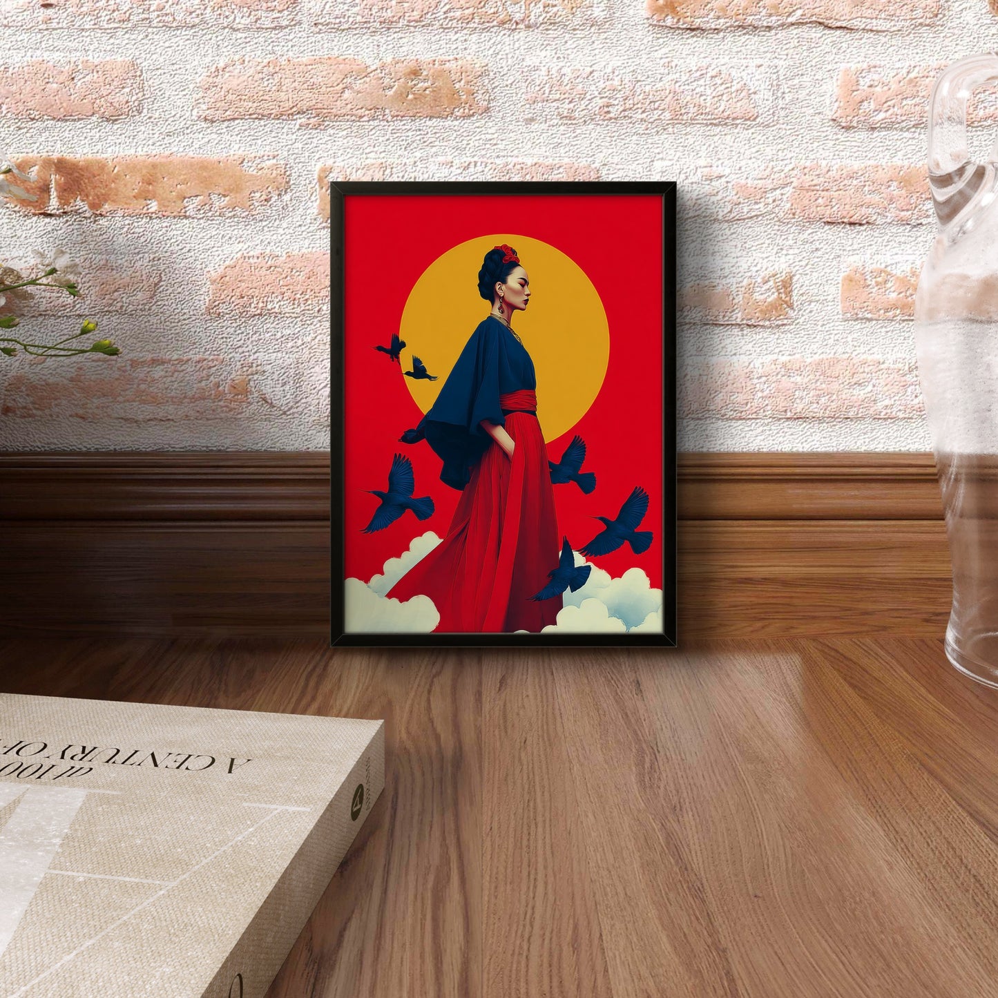 Quiet Strength Framed Art Print (A4)
